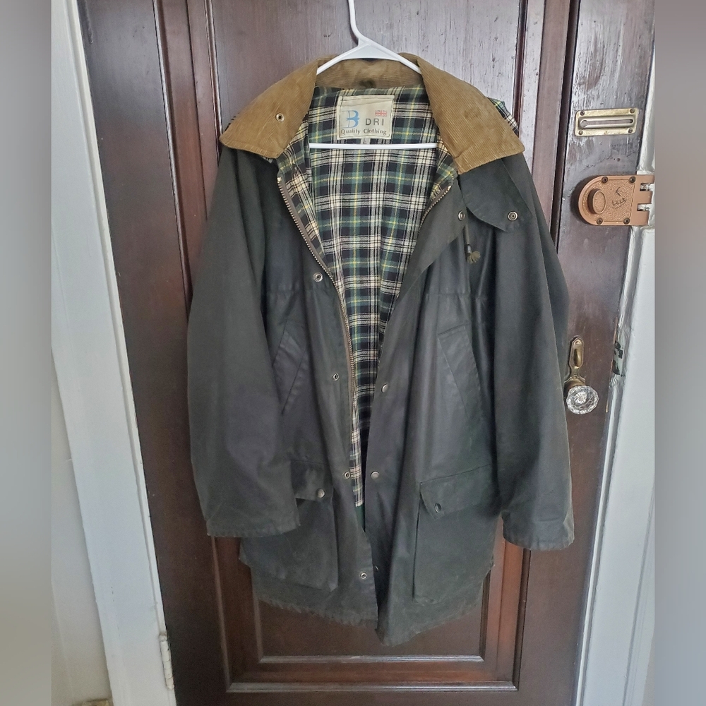 Dark Green Hooded Jacket